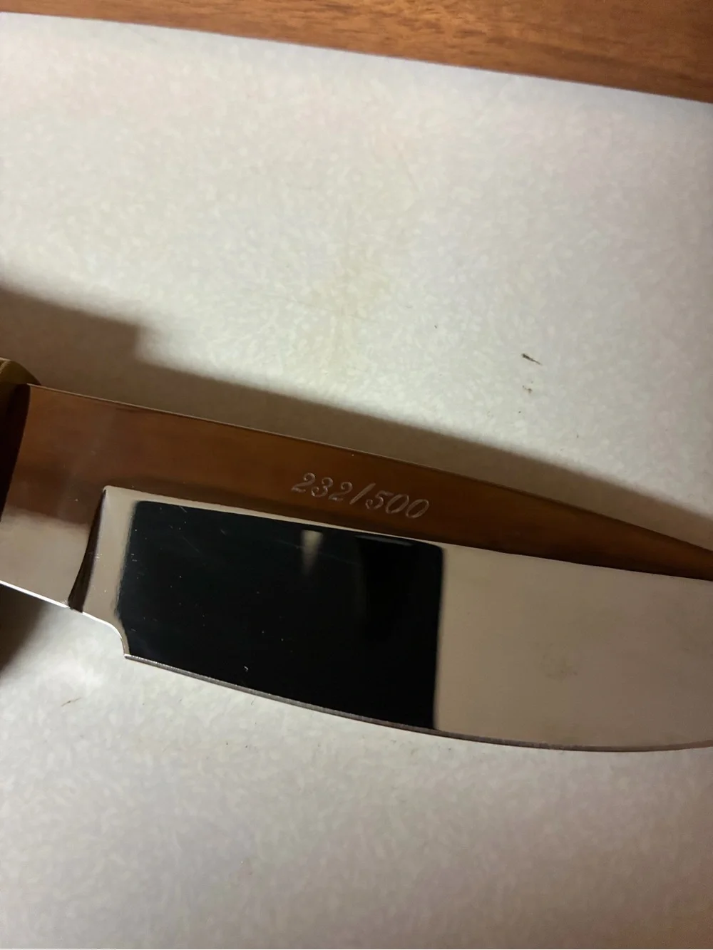 Buck 192 Vanguard 50th Anniversary D-Day Limited Edition USA Hunting Knife /500